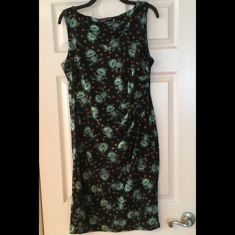 NWT Jones New York Collection Green Dress